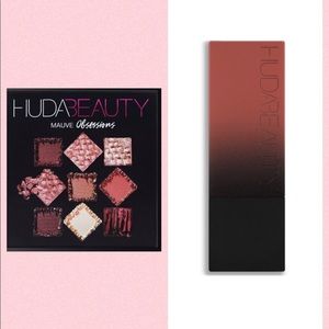 ‼️SOLD‼️Huda Beauty Eyeshadow & Lipstick Bundle